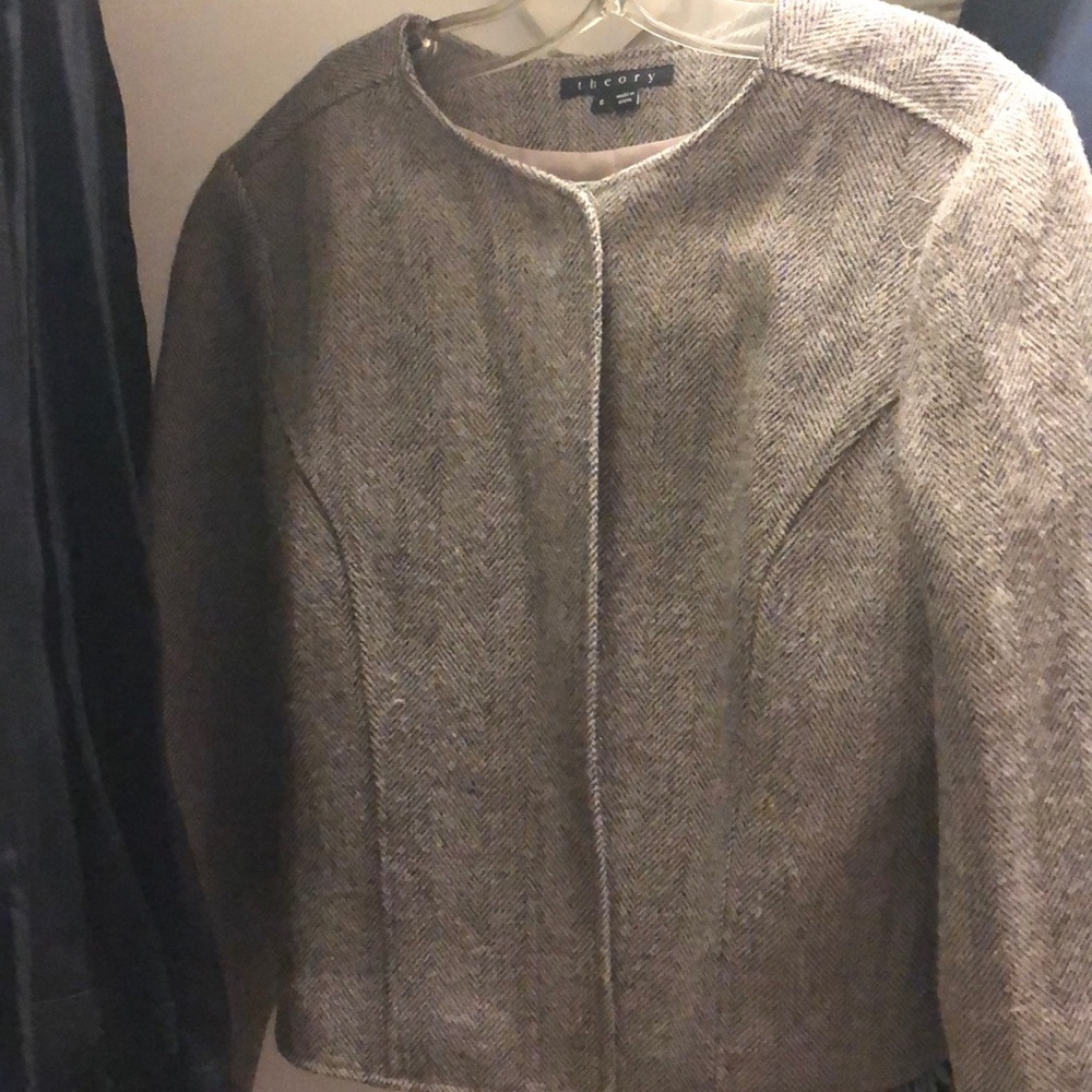Theory Tweed Mini jacket
